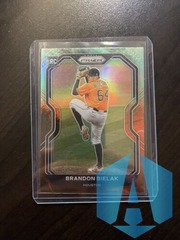 2021 Panini Prizm Brandon Bielak RC #172 Cosmic Haze Prizm HOUSTON ASTROS